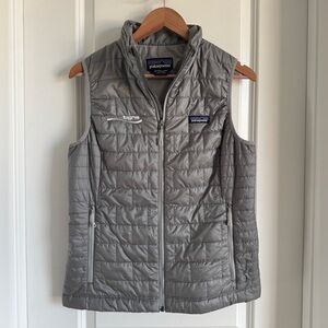 Women’s Patagonia Silver Nano Puff Vest - Medium